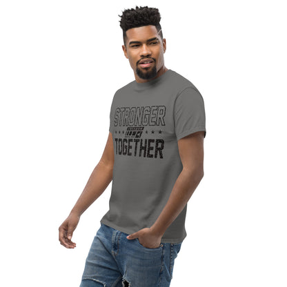 Stronger Together T-shirt (Adult) (Black Logo)