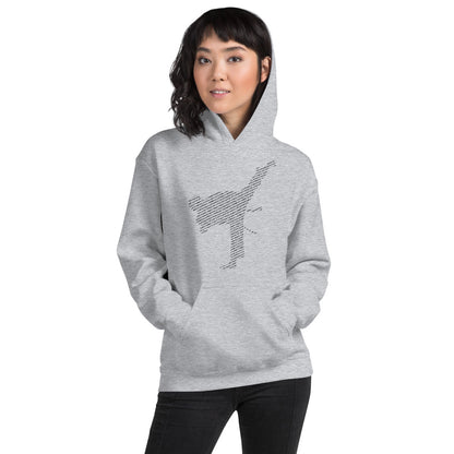 Kicking with Confidence Adult Hoodie